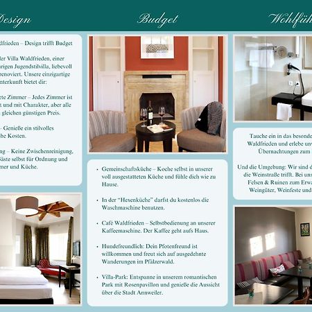 Villa Waldfrieden - Design Trifft Budget 안에일러 앰 트리펠스 외부 사진